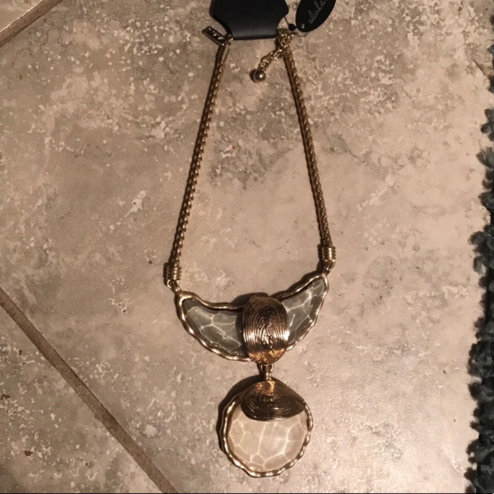 Boho chunky necklace